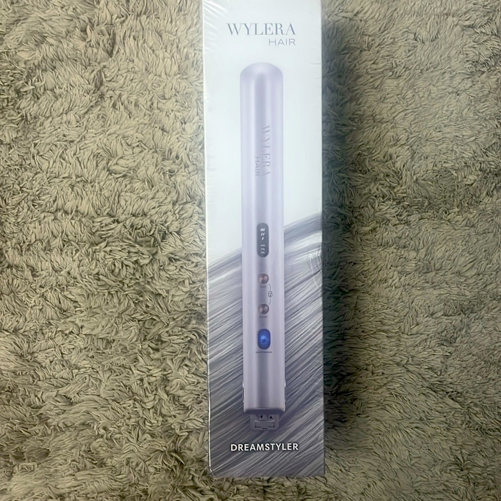 WYLERA Dreamstyler HAIR STRAIGHTENER Cordless USB Frosted Platinum Mod# WYS1767